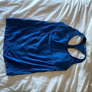 lululemon athletica Women's Royal Blue Racerback Tank Top